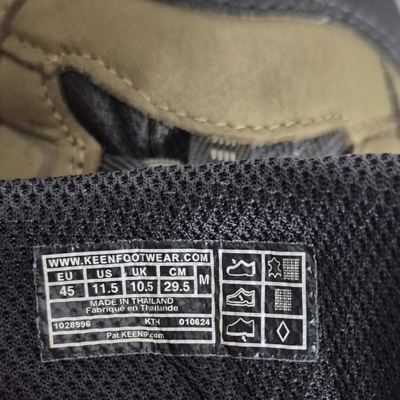 Keen Men's Targhee IV Mid Waterproof Breathable Leather Hiking Shoe - Size 11.5 - Picture 15 of 16